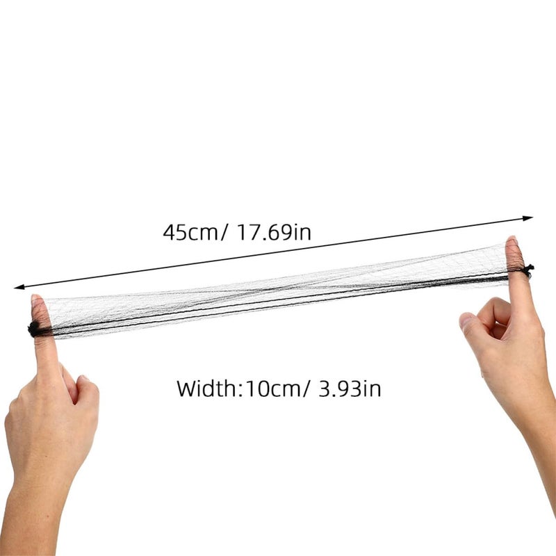 NOLITOY 100Pcs Invisible Hair Net Elastic Mesh For Bun Making Weddings Parties Stage Performances - Image 2